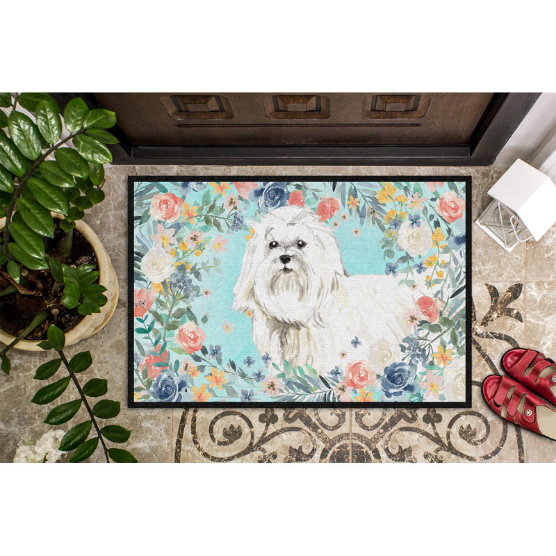 36 po x 24 po tapis de porte extérieur antidérapant Wimer, Maltais