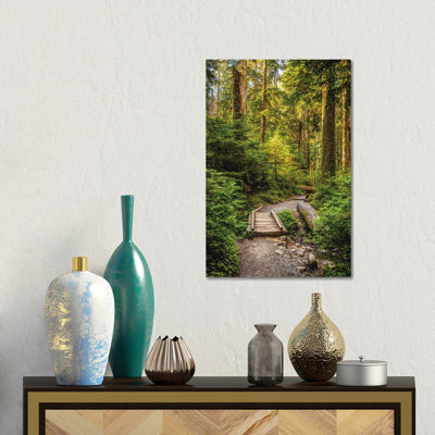 Parc national olympique, randonnée pédestre I, reproduction d'art sur toile tendue