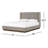 Lydia Upholstered Wingback Bed-98782427-98782426
