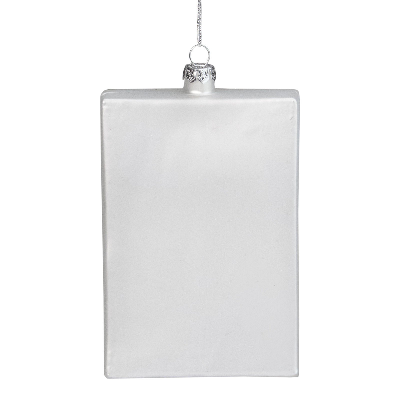 3.5'' Glass Holiday Shaped Ornament