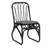 Outdoor PE Wicker Dining Chairs With Washable Cushion Set Of 2, Outdoor Rattan Chairs For Backyard, Poolside, Garden,Patio-1928783332-1928783335