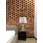 Cylinder 55cm Metal Ceramic look Table Lamp-229111192-229111195
