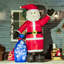 Père Noël gonflable
