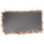 Miroir rectangulaire Alfrida en jacinthe d'eau-125430945