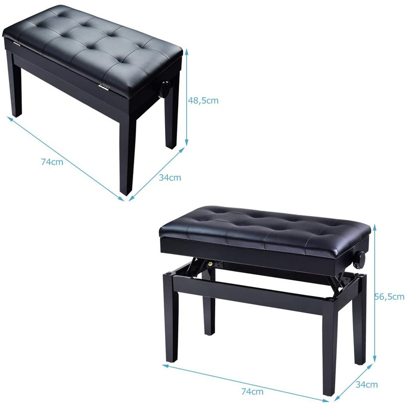 Pimms Faux Leather Upholstered Storage Bench