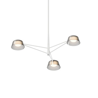 Lustre rectangulaire à 6 lumières Ray