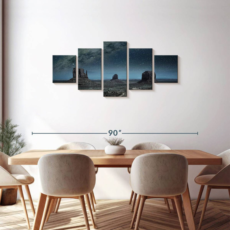 Monument Valley Galaxy Sky, H 30 po x l 68 po