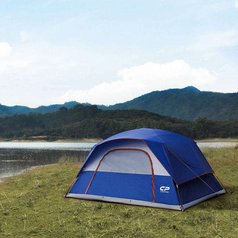 Tente pour 8 personnes, Bleu marine