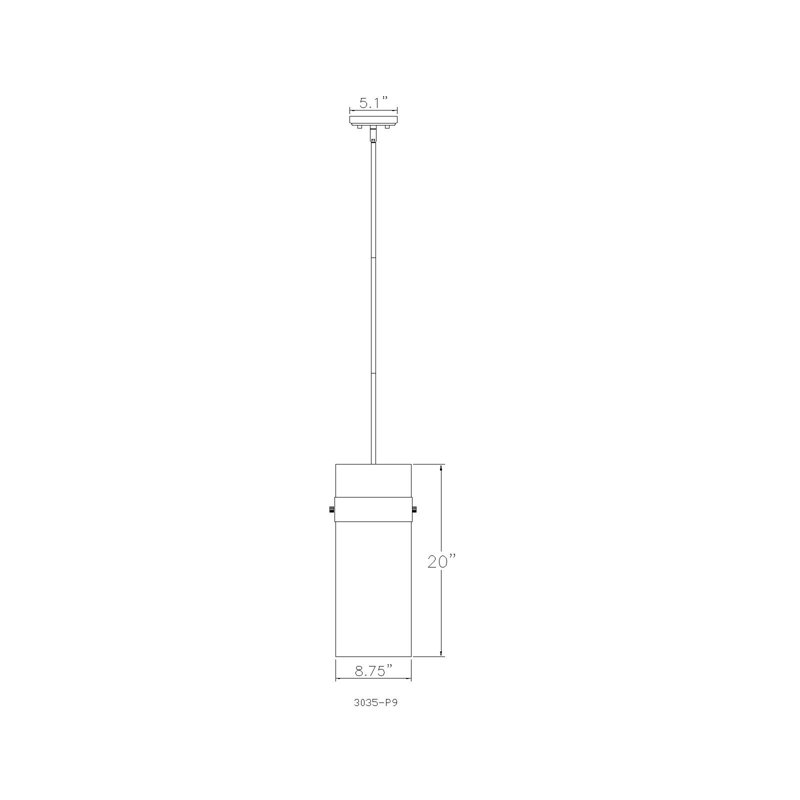 Luminaire suspendu 3 lumières Aultman, Laiton frotté