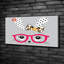 Rabbit With Glasses - No Frame Print on Canvas