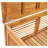 Chic Teak 76'' W Water Resistant Solid Wood Teak Deck Box in Honey Tone Teak