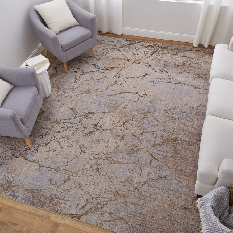 Tapis rectangulaire Rhun