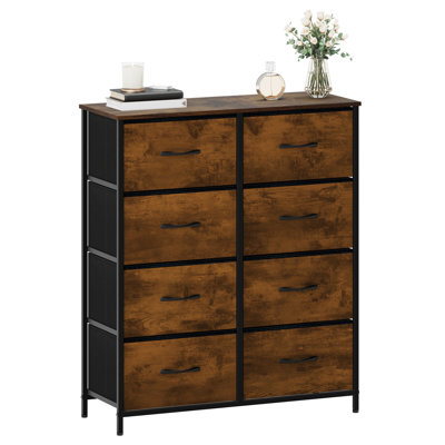 Teagann 8 Drawer Storage Drawer