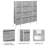 Sorbus 12 Drawers Dresser with Steel Frame and Wood Top-66250974