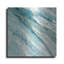 Art mural en métal «Silver Springs 2 Blue Green» par Albena Hristova-102867543