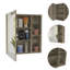 Armoire à pharmacie murale avec tablettes Myzafer-1675036805
