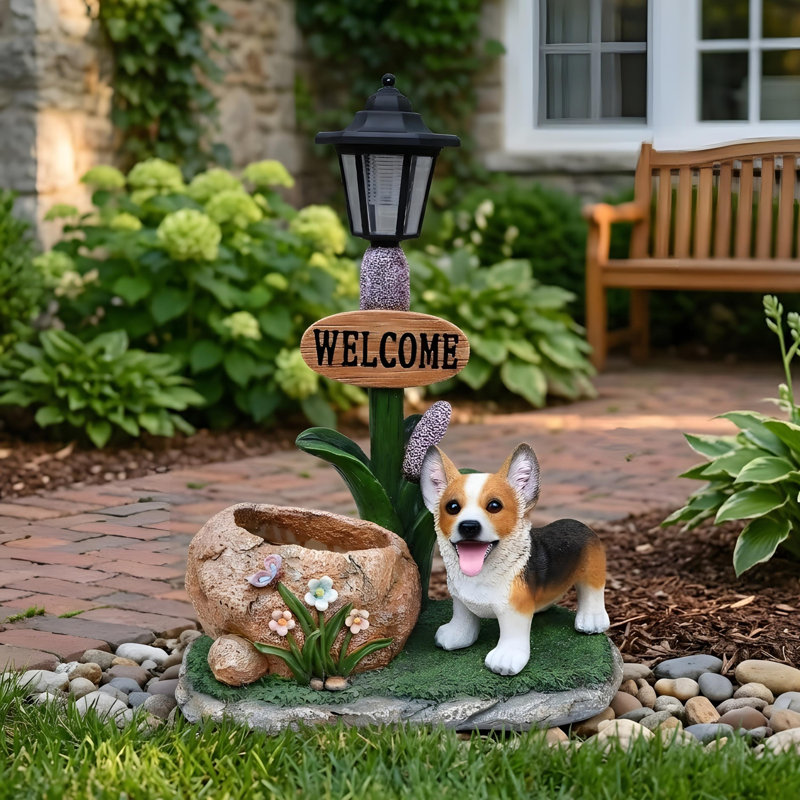 Jardinière Corgi Dog