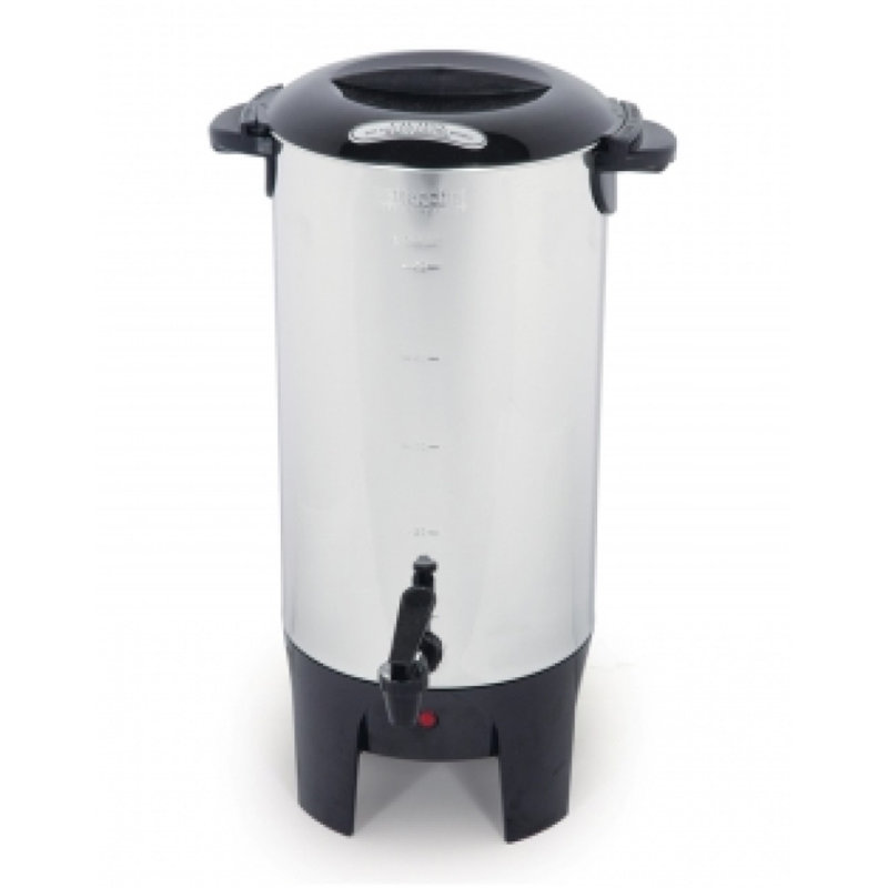 Better Chef 10-50 Cup Stainless Steel Coffeemaker – Large Capacity Electric Coffee Brewer