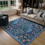 Tapis lavable à motif floral Kaldi-19868497-13670167