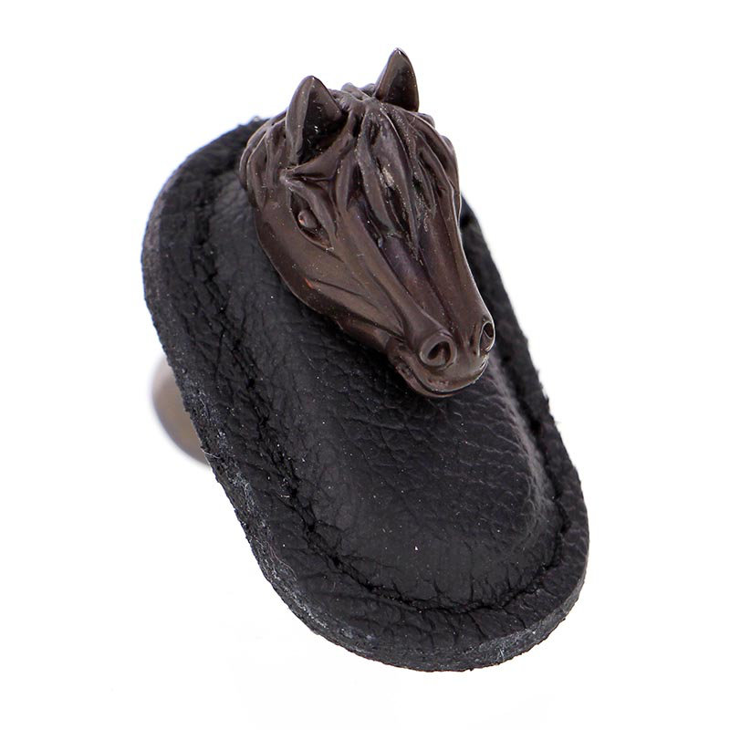 Equestre Novelty Knob, Black, Oil-Rubbed Bronze