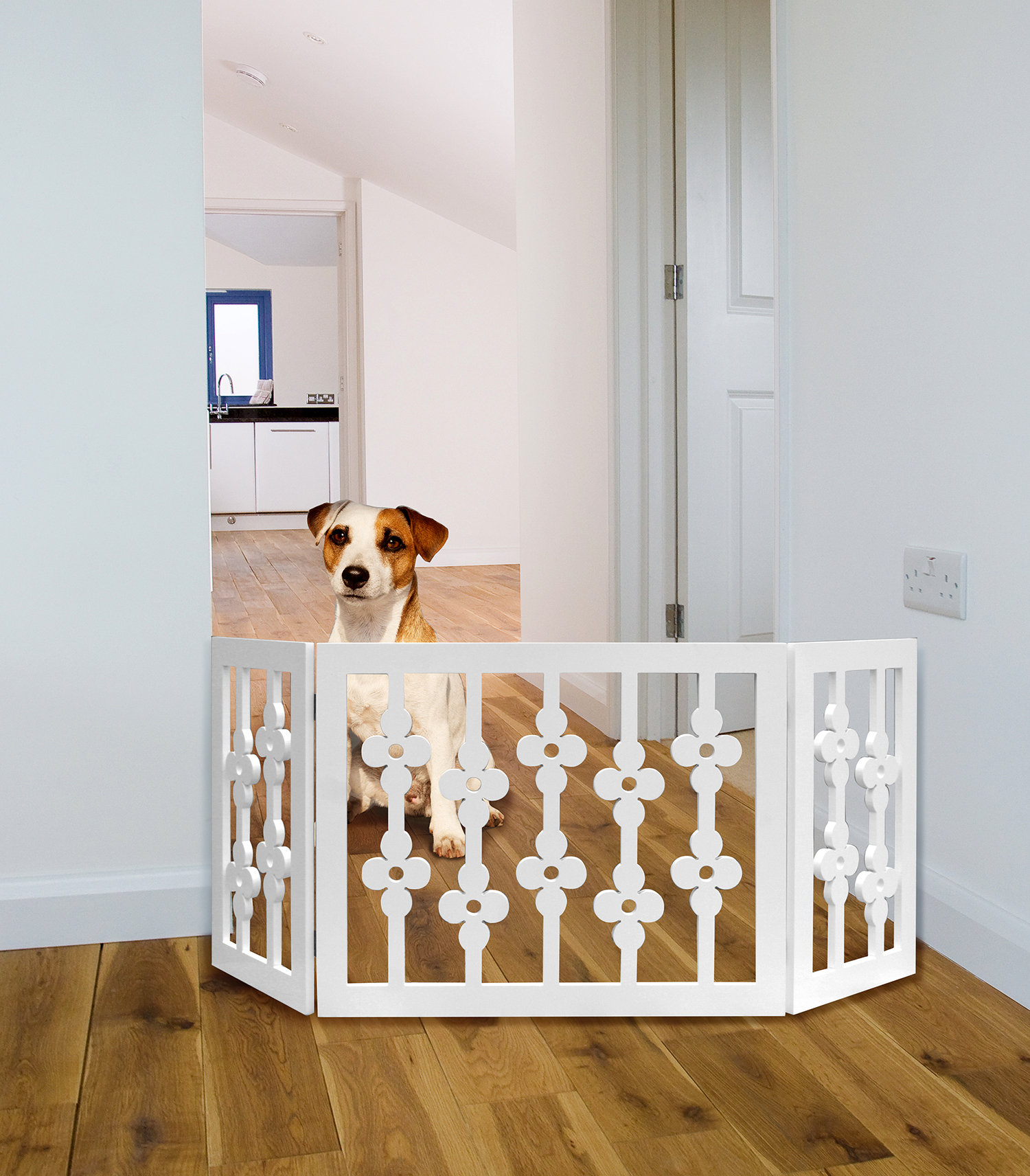 Cozy Home Flower Free Standing Pet Gate Reviews Wayfair cozy-home-flower-free-standing-pet-gate-reviews-wayfair