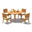 Arbor Outdoor 5 - Piece Teak Dining Set