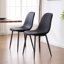 Chaise rembourrée en similicuir Kavi -1430233799
