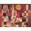 Castle And Sun (Detail) by Paul Klee - Wrapped Canvas Painting-207583501