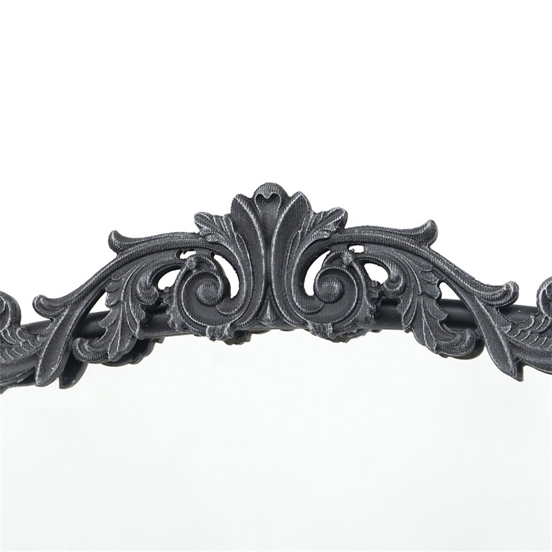 Miroir pleine longueur 66 po x 36 po, H 66,2 po x l 36 po, Noir
