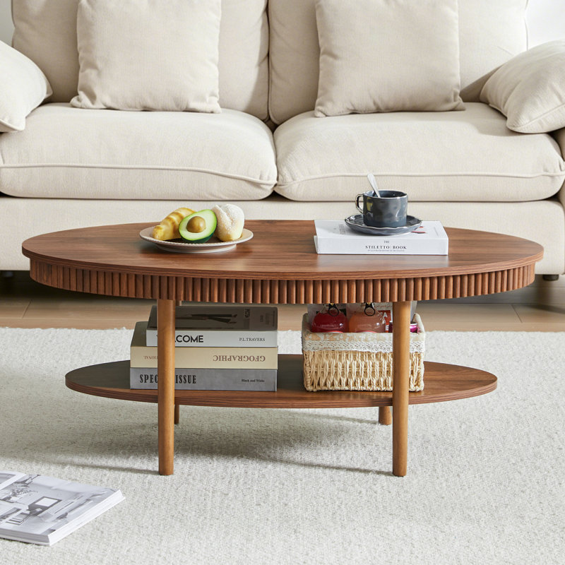 39.4" Oval Coffee Table