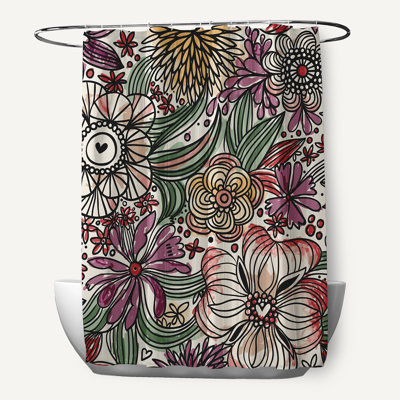 Grandin Floral Shower Curtain
