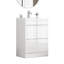 Meuble-lavabo autoportant 24 po avec lavabo en céramique et 2 tiroirs à fermeture en douceur 24 po
