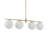 Kaynen 4-Light Dimmable Linear Pendant -317730602