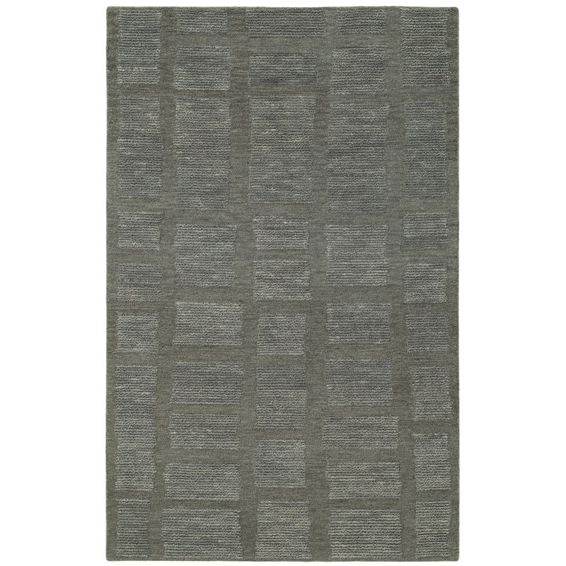 Wander Hand Tufted Wool Indoor Rug, 3'x5', Green