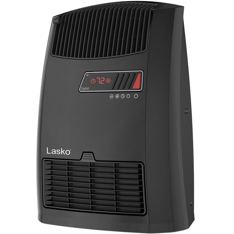 Lasko 1 BTU Electric Radiator Space Heater with Adjustable Thermostat