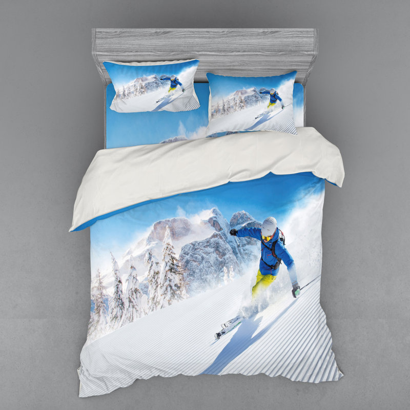 Housse de couette winter, Housse de couette grand + 3 pièces supplémentair