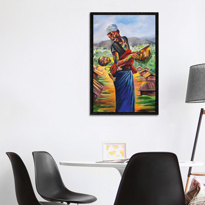 Cradle 1 Piece Wall Art on Canvas