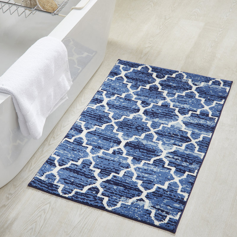 Tapis pour salle de bain Nore avec envers antidérapant
