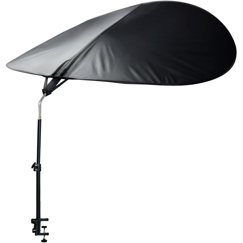 Couvercle de bureau de grande taille avec abat-jour 52 po
