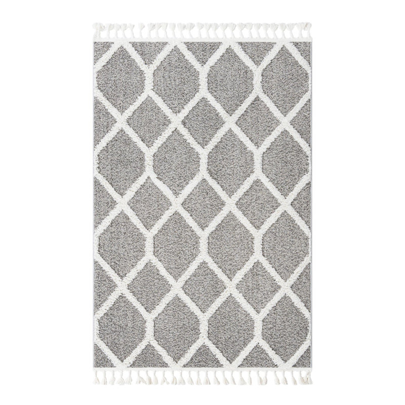 Jocelynmarie Geometric Indoor Rug, Rectangle 4'1" x 6'1"