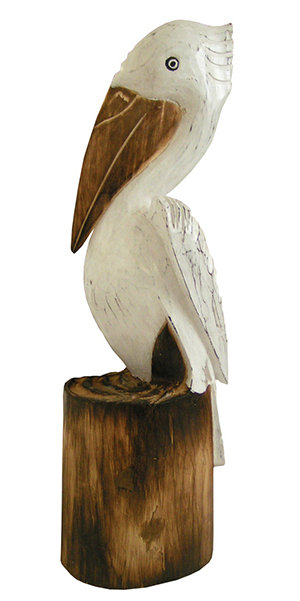 Statue pélican Nsonowa Pickford, H 20 po x l 5 po x P 6 po