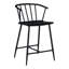 Tabouret de comptoir en métal Wisler