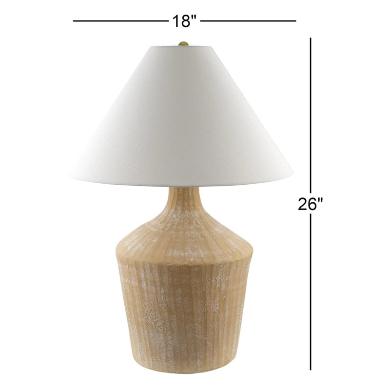 Lampe Wyn, H 26 po x l 18 po x P 18 po