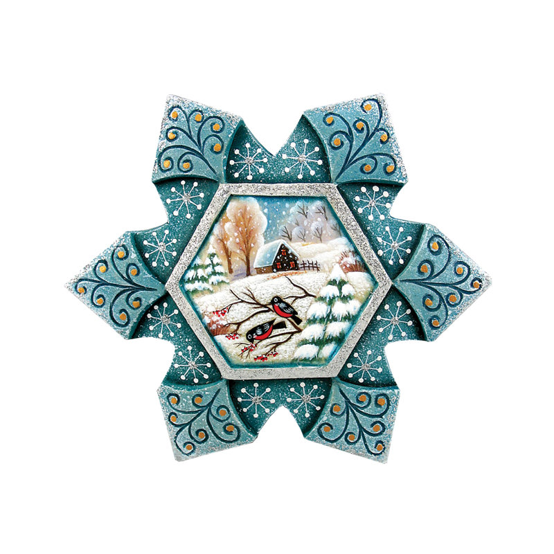 3'' Handmade Holiday Shaped Ornament