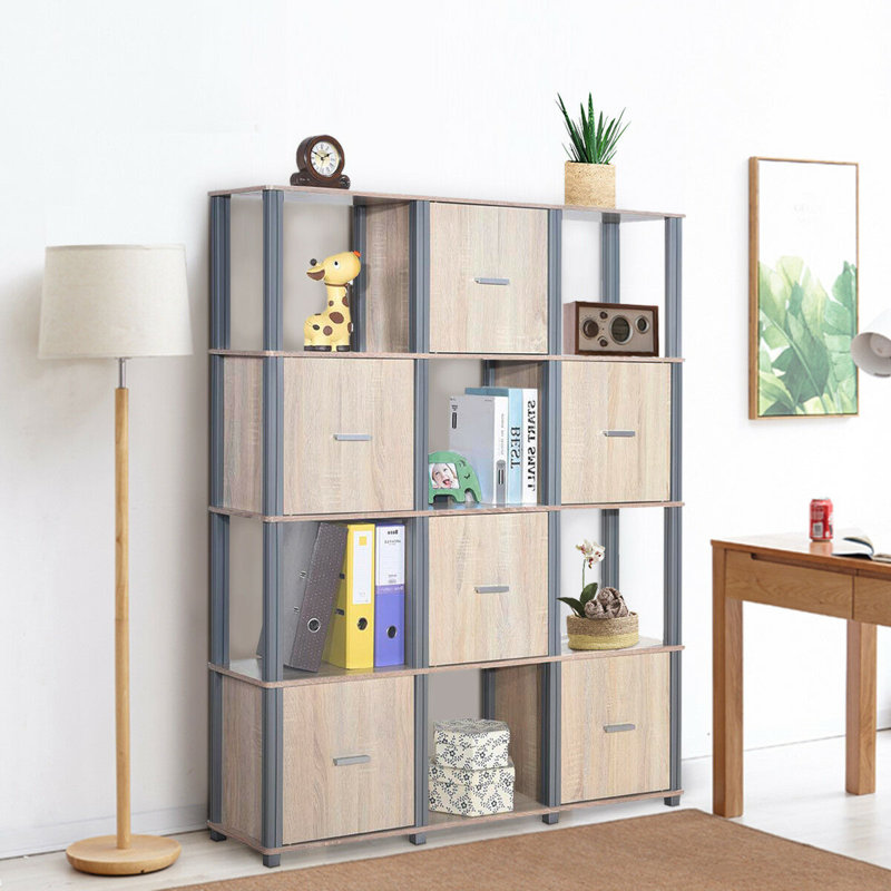 Bromsgrove 145cm H x 117cm W Cube Bookcase