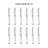 Juilliard Dinner Knives by Oneida (18/10)