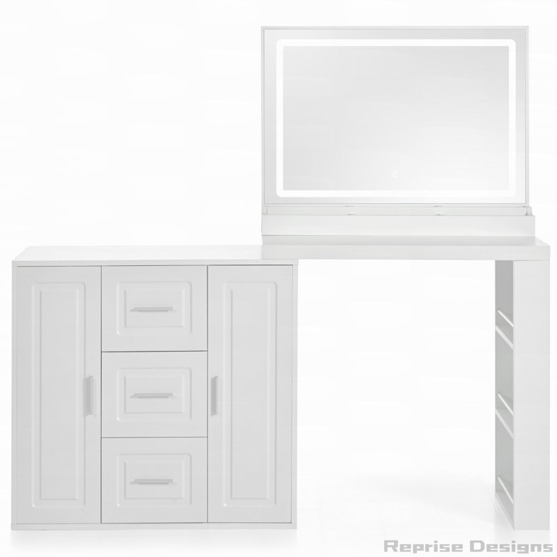 Coiffeuse 59 "avec miroir et lumières