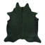 Brinda Cowhide Area Rug in Emerald