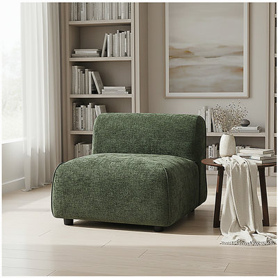 Chaise d'appoint rembourrée Modern