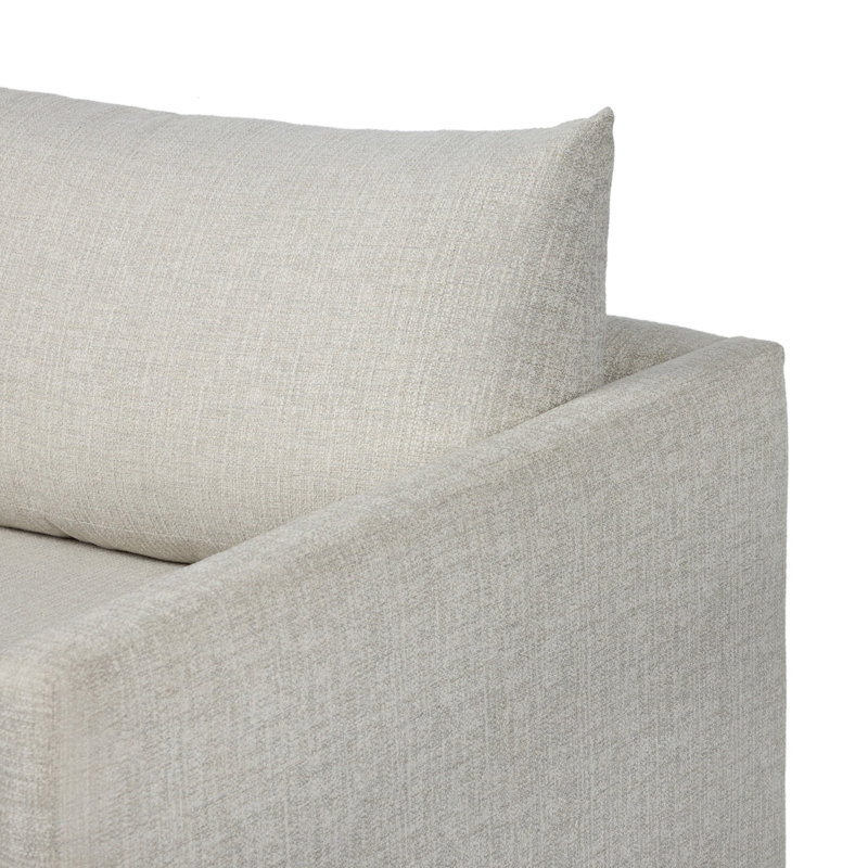 Wickham Chaise Sectional, 35" H x 126.5" W x 61" D, Left Arm Facing